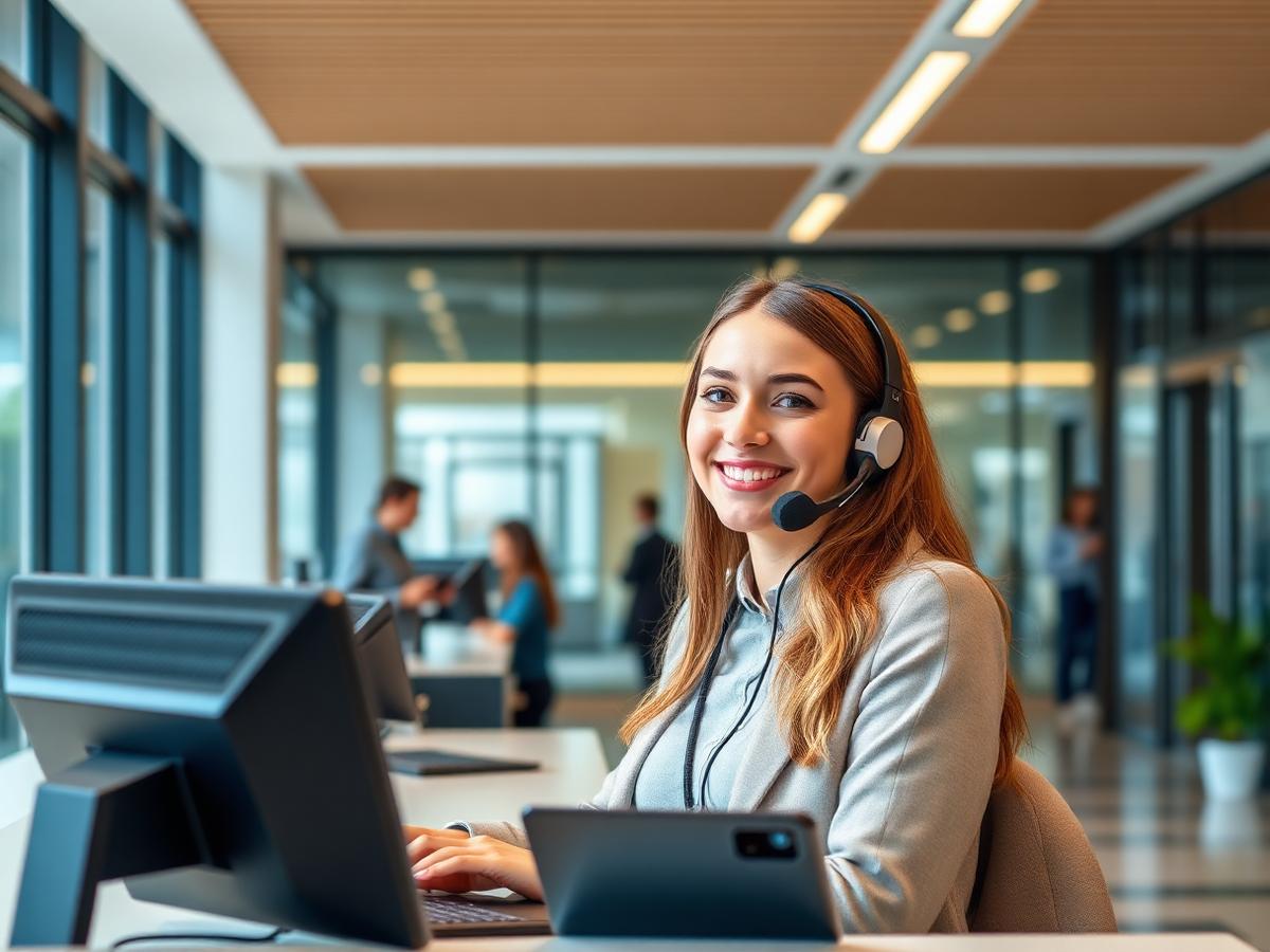 Conseillère SENZA Campus à l'accueil, disponible par téléphone